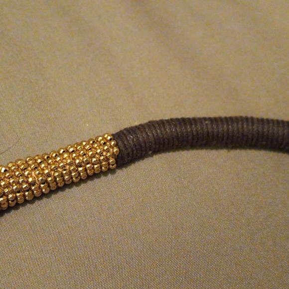 Chico's Brown Gold and Silver adjustable necklace - Picture 4 of 6